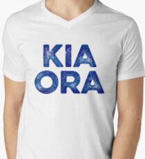 Kia Ora NZ Gift For Beach Vacation Men's V-Neck T-Shirt