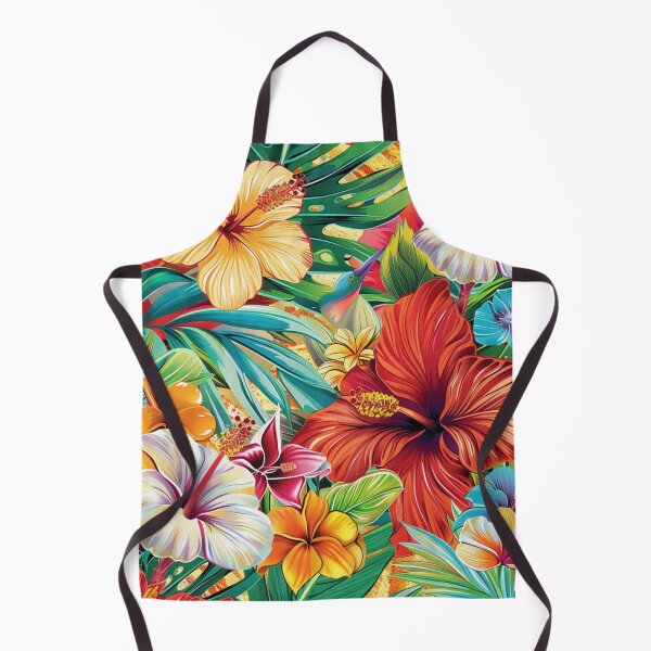 Artikelvorschau, Lebendiges tropisches Blumenmuster entworfen und verkauft von NicolasGlowArt.