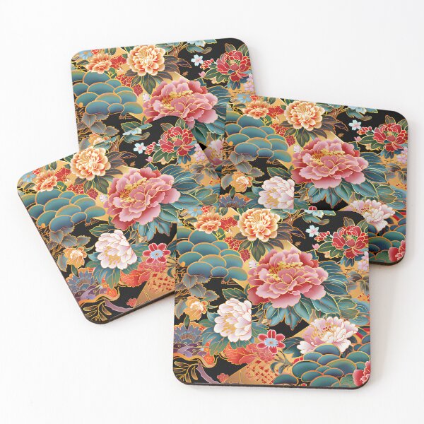 Item preview, JAPANESE FLOWER PATTERN designed and sold by justyna-s28.