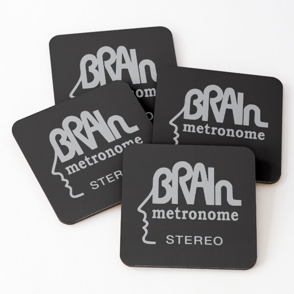 Item preview, Brain Records krautrock grey designed and sold by analogue_rock.