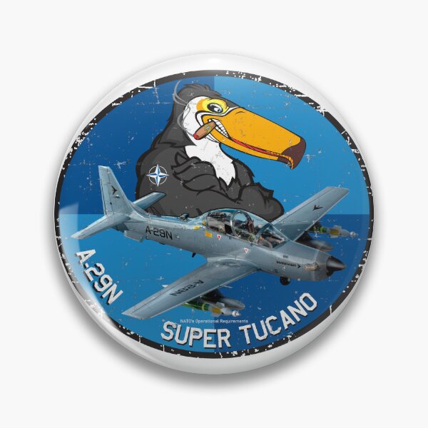 Item preview, A-29N Super Tucano - NATO's Operational  Requirements - Grunge Style designed and sold by pzd501.