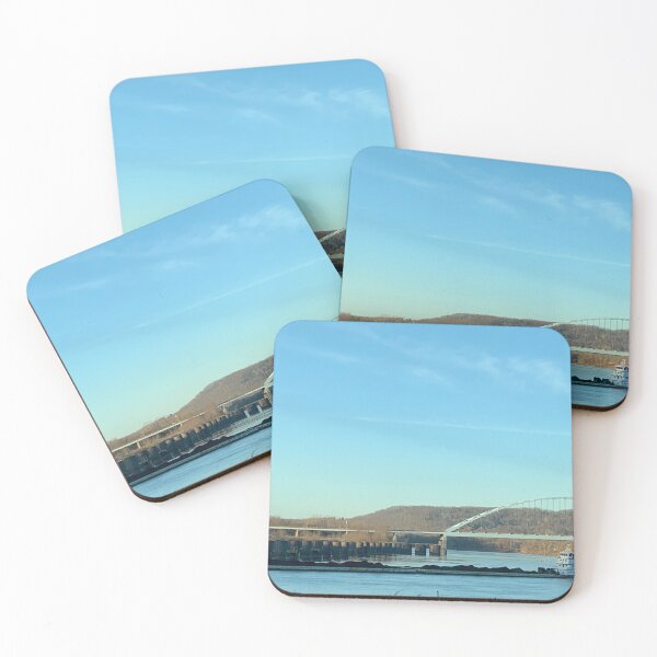 Item preview, Coal River Barge on the Ohio designed and sold by TabethaMorgan.