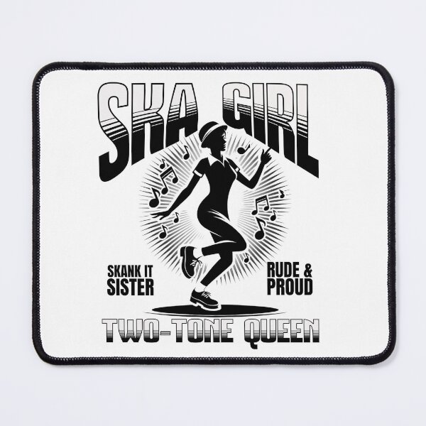 Item preview, Ska Girl Two-Tone Queen designed and sold by MerchByCraig.