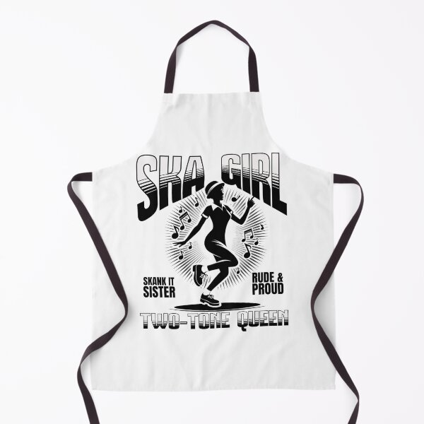 Item preview, Ska Girl Two-Tone Queen designed and sold by MerchByCraig.