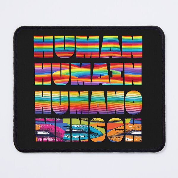 Item preview, Proud rainbow human, multilingual saying designed and sold by StrictlyBilliM.