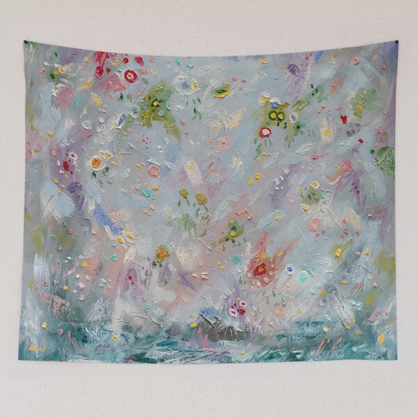 Item preview, Ocean of Flowers-A designed and sold by ipoxstudios.