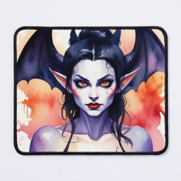 Item preview, Watercolour demoness designed and sold by Lachrymosa.