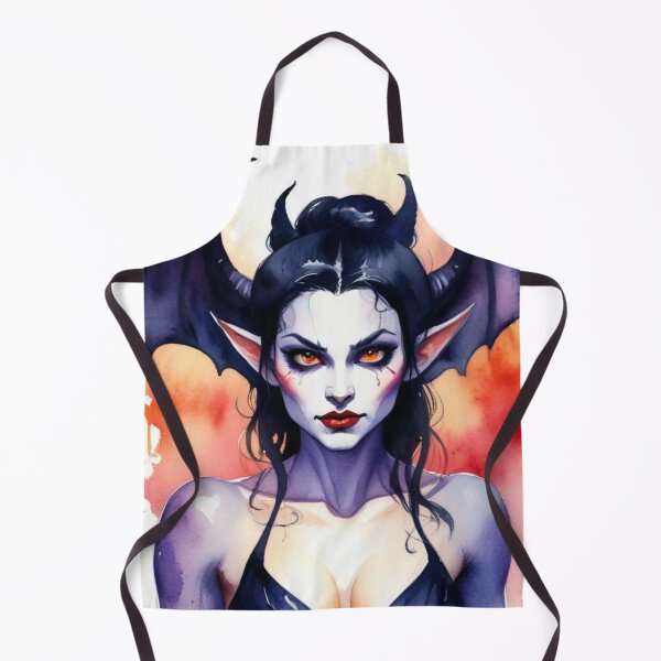 Item preview, Watercolour demoness designed and sold by Lachrymosa.