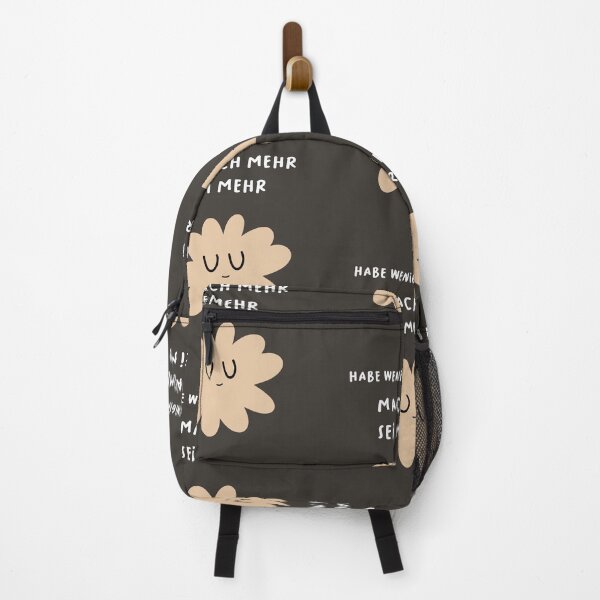 Item preview, Habe weniger, TUE MEHR, SEI MEHR | Cute Flower Illustration designed and sold by RM-Journey.