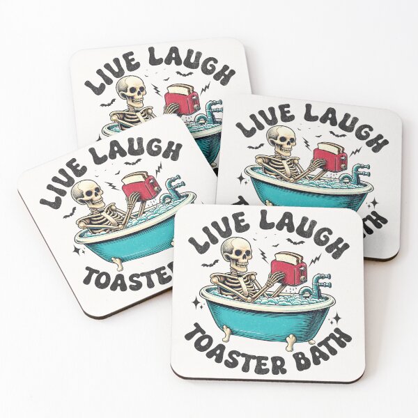 Item preview, Toaster Bath, Live Laugh designed and sold by BeansterNL.