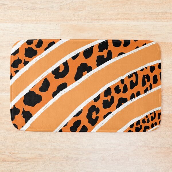 Item preview, Wild Orange, Orange Leopard, Orange Home, Leopard Spots designed and sold by mamahellfire31.