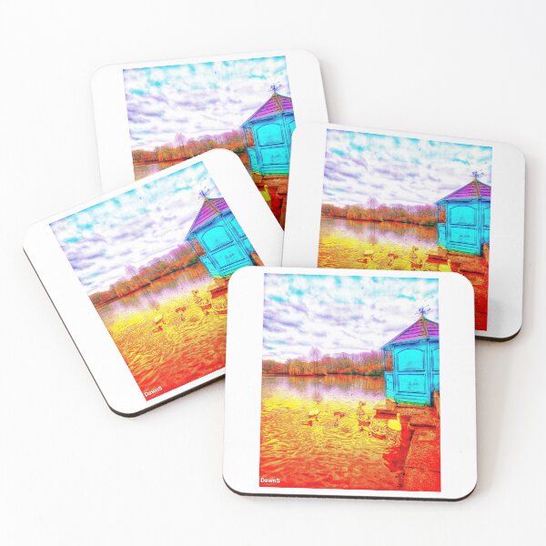 Item preview, Lake at Golden Acre Park designed and sold by dawnsm.