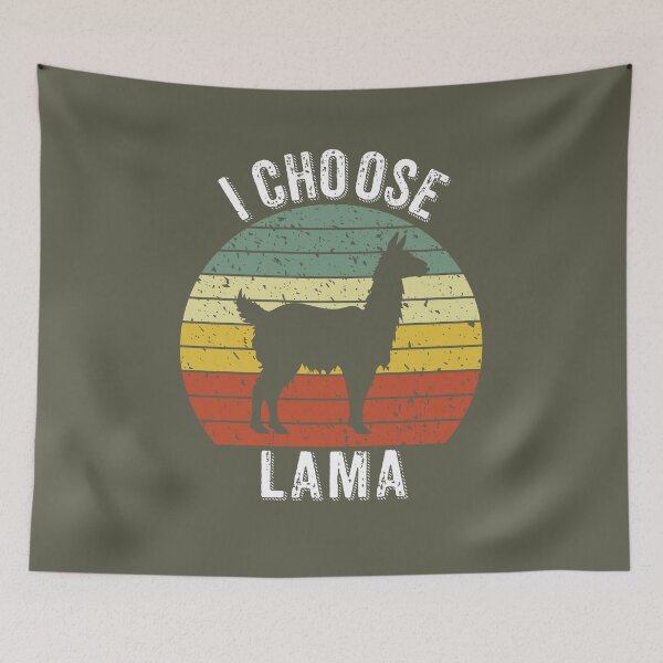 Item preview, I Choose Lama designed and sold by Wild-Co.