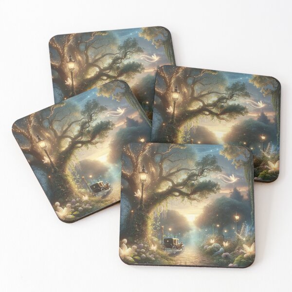 Item preview, Starry night in the enchanted garden designed and sold by Cerberus-Art.