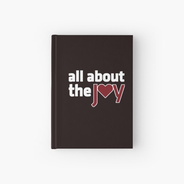 All About The Joy LOGO Livestream Podcast Wht  Hardcover Journal