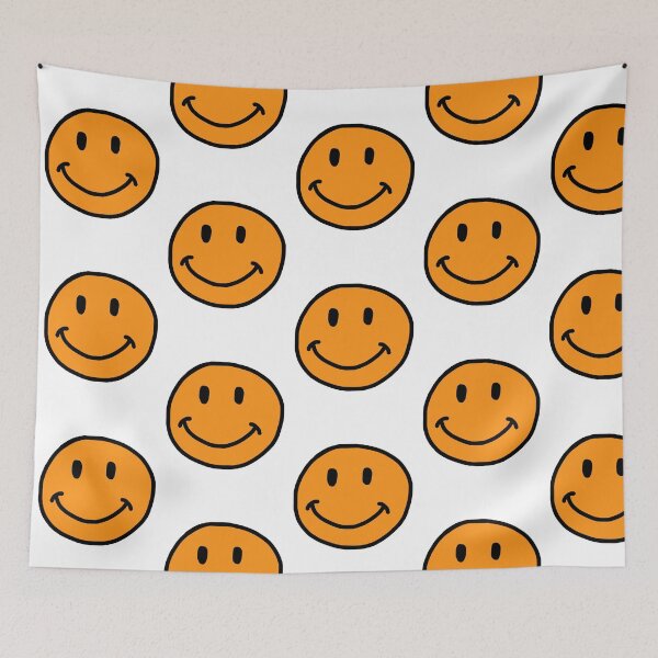 Item preview, Orange Smiley Face designed and sold by Rachel-JW.