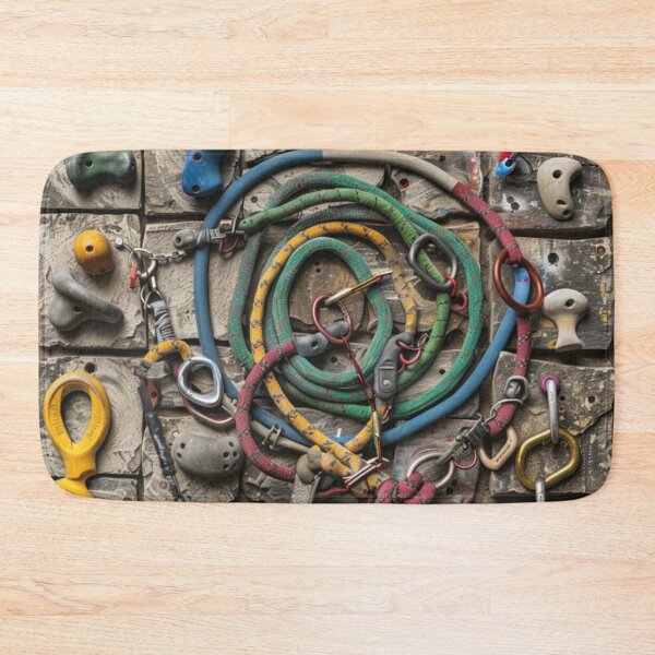 Item preview, Climbing Gear Active Outdoors Inspired Art designed and sold by CDC40.