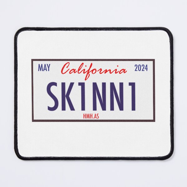 Item preview, Skinny California License Plate Billie Eilish designed and sold by thelegendofdof.