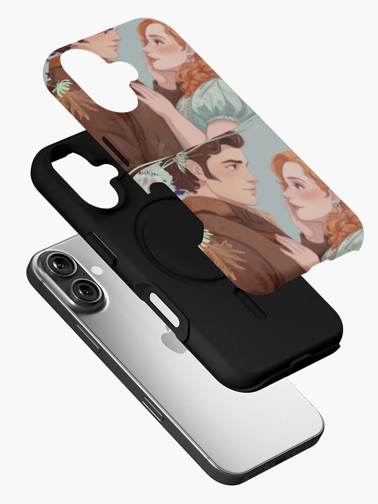 Aperçu 2 sur 4. Coque iPhone avec l'œuvre BRIDGERTON créée et vendue par TOGETHERINSIEME.