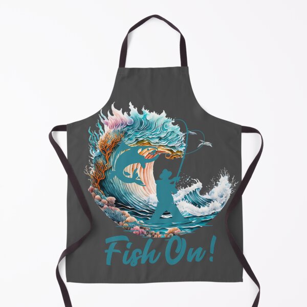 Item preview, Fish On ! designed and sold by ART-HOME-PAWS.