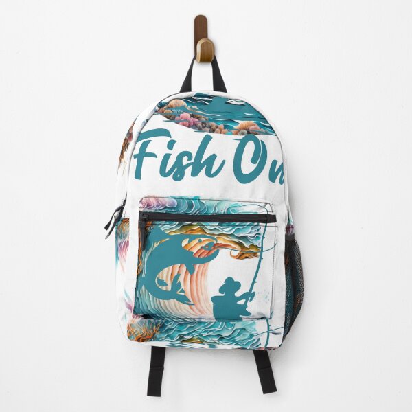 Item preview, Fish On ! designed and sold by ART-HOME-PAWS.