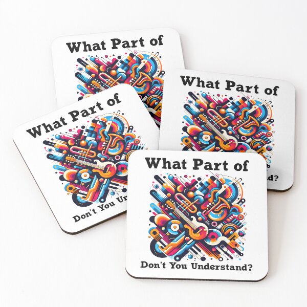Item preview, What Part of Music Don't You Understand? Funny Music Design designed and sold by Itaya Art.