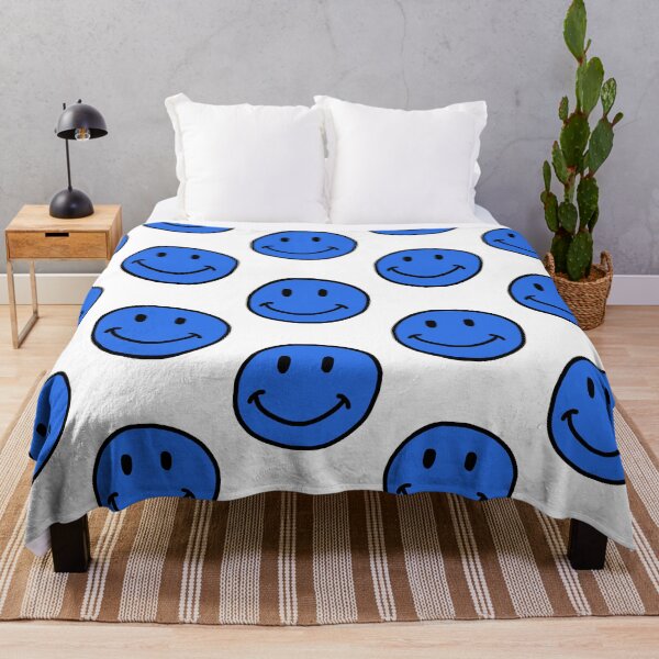 Item preview, Blue Smiley Face designed and sold by Rachel-JW.