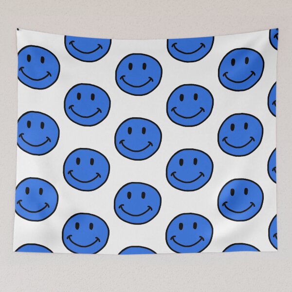 Item preview, Blue Smiley Face designed and sold by Rachel-JW.