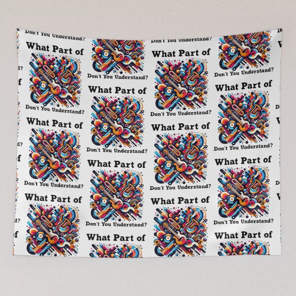 Item preview, What Part of Music Don't You Understand? Funny Music Design designed and sold by Itaya Art.