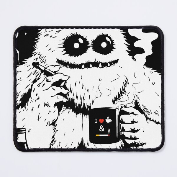 Item preview, snowman loves coffee and cigarettes.. designed and sold by DESIGN4ALL41.
