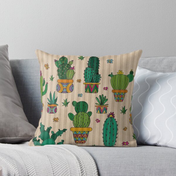Item preview, Cactus Retro Pattern  designed and sold by emma60.