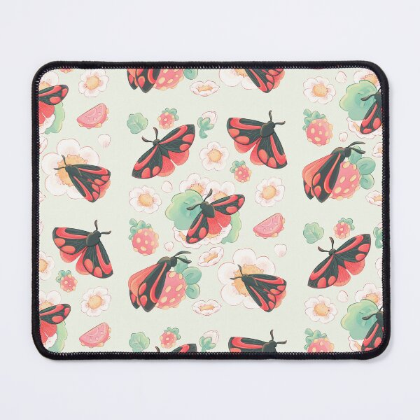 Item preview, Gardening Cinnabar Moth with Strawberries designed and sold by evybenita.