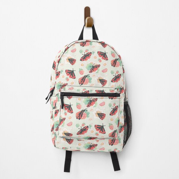 Item preview, Gardening Cinnabar Moth with Strawberries designed and sold by evybenita.