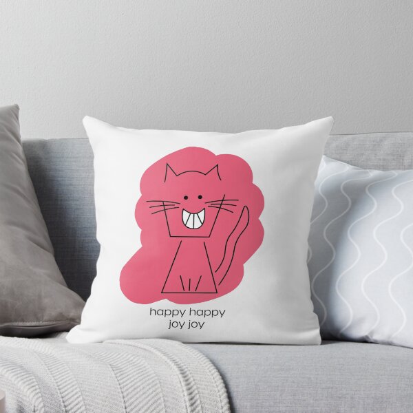 Item preview, Happy Happy Joy Joy (Zoey the Happy Cat) designed and sold by kookadesigns.