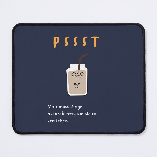 Item preview, Shh - DU MUSST DINGE AUSPROBIEREN, UM ZU VERSTEHEN | Cute Mason Jar Illustration designed and sold by RM-Journey.