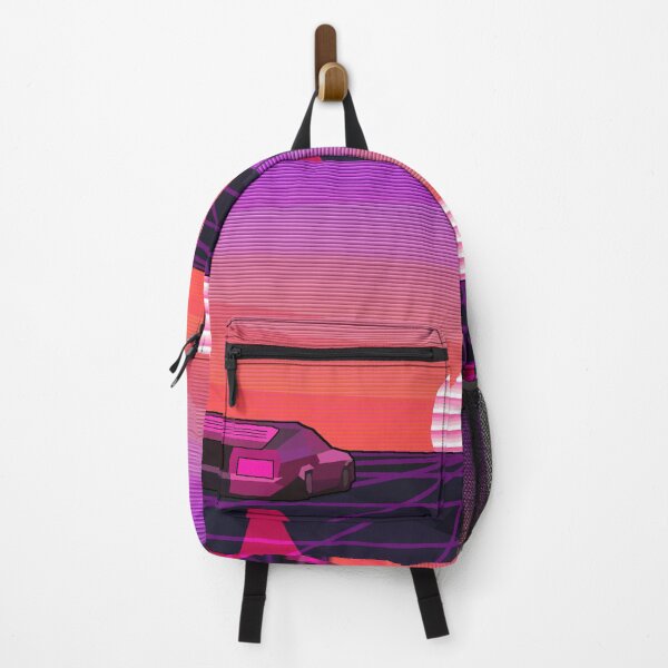 Item preview, Secret Mission Synthwave Sun and Cyberpunk Car Illustration designed and sold by MusicArtAndGrind.