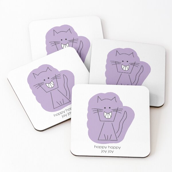 Item preview, Happy Happy Joy Joy (Zoey the Happy Cat) designed and sold by kookadesigns.
