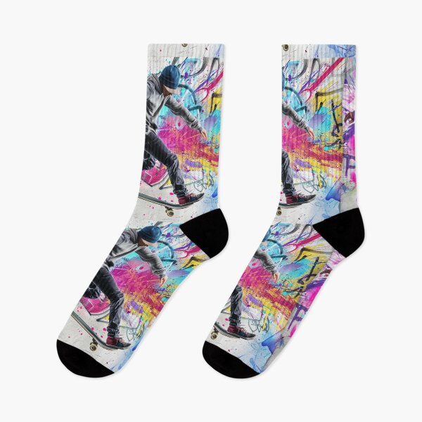 Item preview, Skateboarder executing a trick Active Outdoors Inspired Art designed and sold by CDC40.