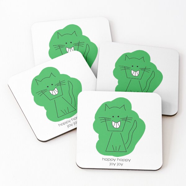 Item preview, Happy Happy Joy Joy (Zoey the Happy Cat) designed and sold by kookadesigns.