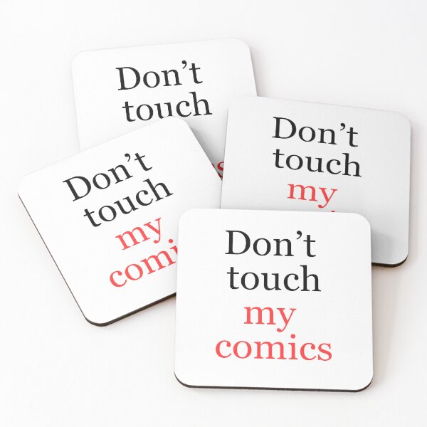 Item preview, Do Not Touch My Comics - Funny Gift For Comics Fans designed and sold by ArtYourStyle.