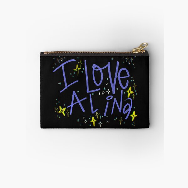 Item preview, I LOVE ALINA NAME PURPLE designed and sold by GIVENGRACE.ART.