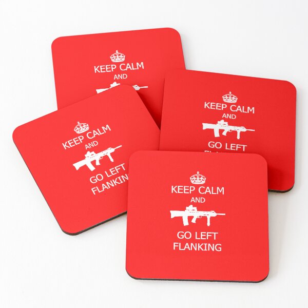 Item preview, Keep Calm and Go Left Flanking designed and sold by Contact Wait Out.