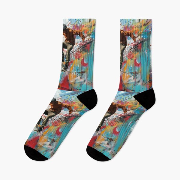Item preview, Skateboarder executing a trick Active Outdoors Inspired Art designed and sold by CDC40.