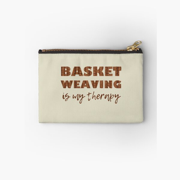 Item preview, Basket weaving is my therapy gifts for weavers designed and sold by alczar.