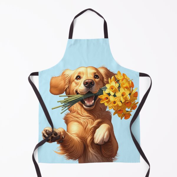 Item preview, Daffodil Retriever designed and sold by JuniperFinch.