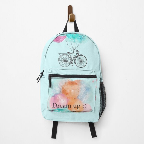 Item preview, Dream up! Bicycle and cute colorful  air balloons designed and sold by FleurDesign.