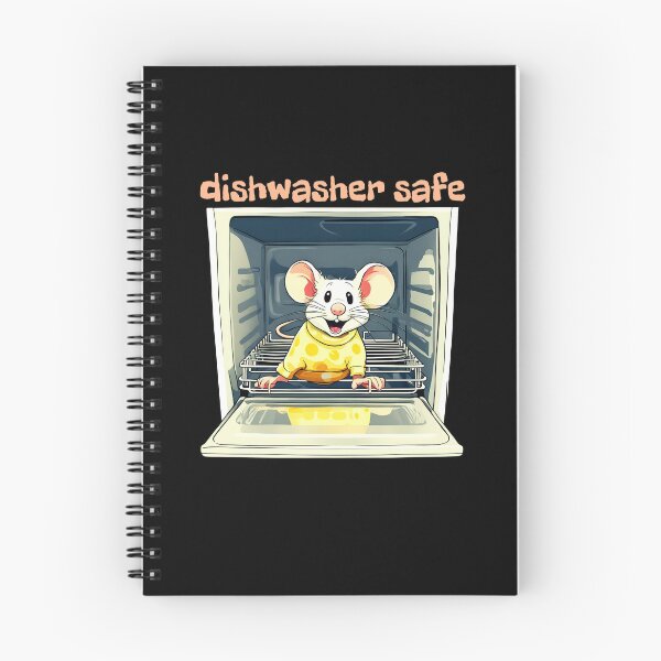Item preview, Dishwasher Safe With Funny Mouse designed and sold by LadyGoodwill.