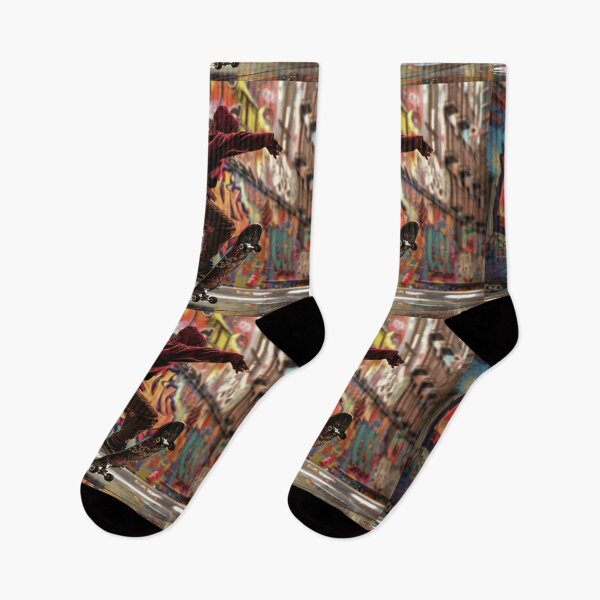Item preview, Skateboarder executing a trick Active Outdoors Inspired Art designed and sold by CDC40.