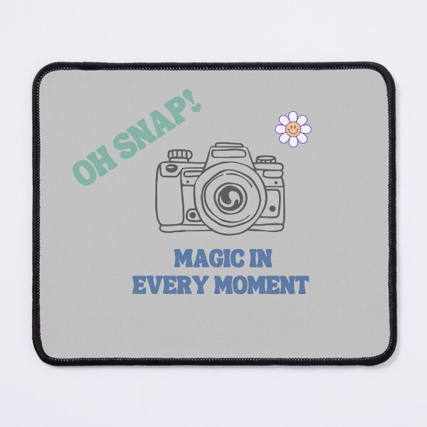 Item preview, Oh Snap! Magic in Every Moment - Smiley Face Flower T-Shirt designed and sold by findsbycoco.