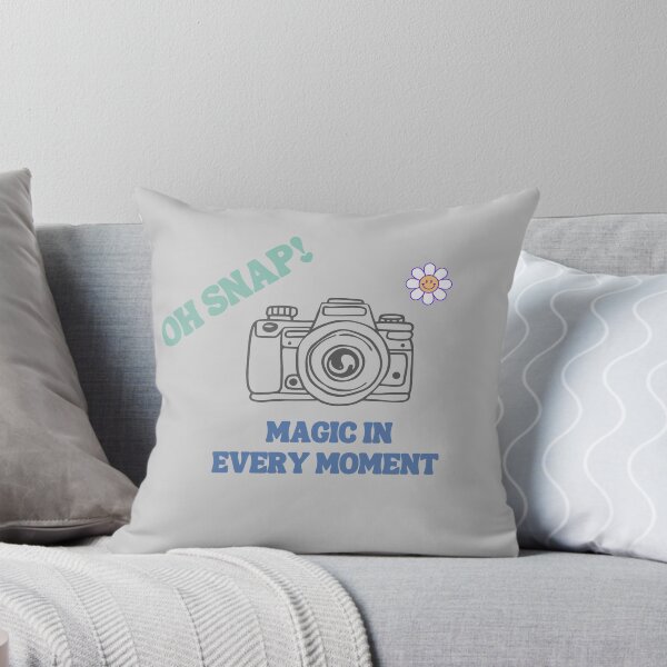 Item preview, Oh Snap! Magic in Every Moment - Smiley Face Flower T-Shirt designed and sold by findsbycoco.